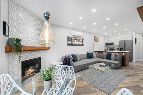 Cozy up by the gas fireplace after a day on the slopes — your perfect mountain retreat.