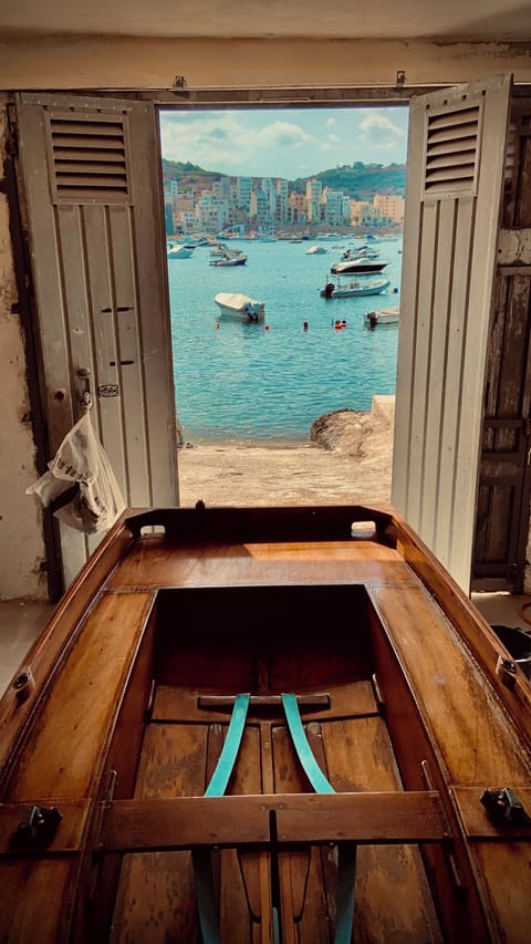 A private, electronic trap-door offers sea access via the boathouse. 