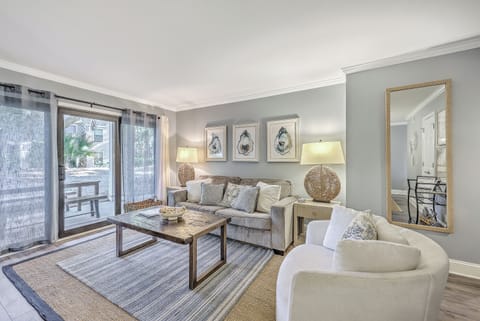 Enjoy a thoughtfully well-decorated living area designed for relaxation.