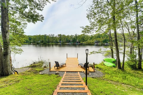 Tobyhanna Vacation Rental | 5BR | 3BA | 2,500 Sq Ft | 7 Steps to Enter