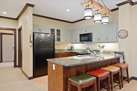 Fully stocked kitchen