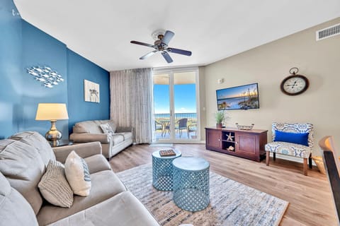 Living Room With Gulf Views