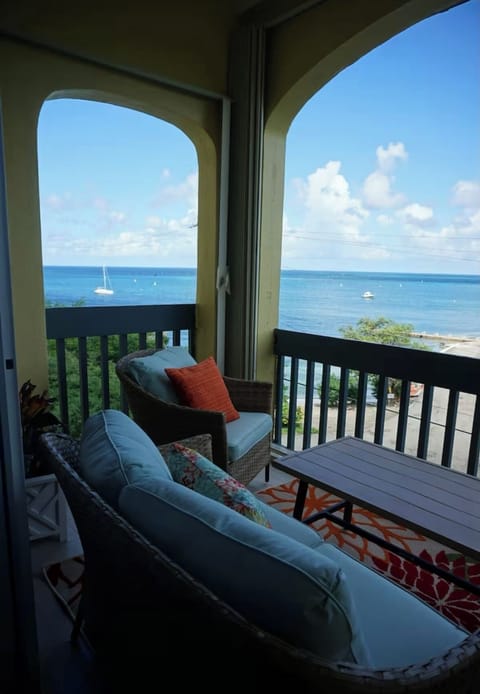 View from private deck