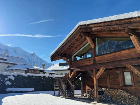 Chalet in Winter with Amazing views