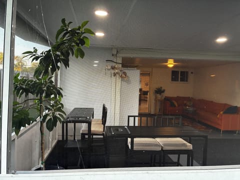 Dining Area in screened porch