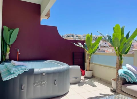 Master schlaf Zimmer Terrasse