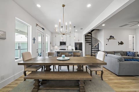 This is the main dining area of the home