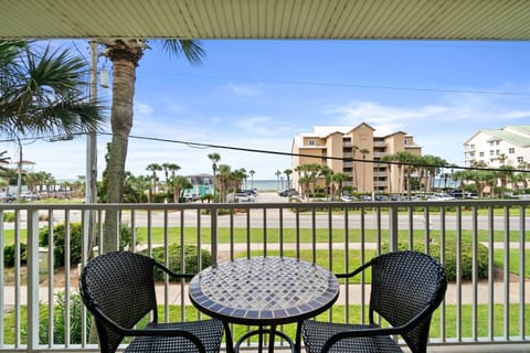 Step onto your private balcony with seating for four and soak in panoramic ocean views.