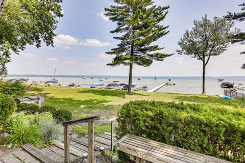 Roscommon Vacation Rental | 4BR | 3BA | 2,700 Sq Ft | Stairs Required