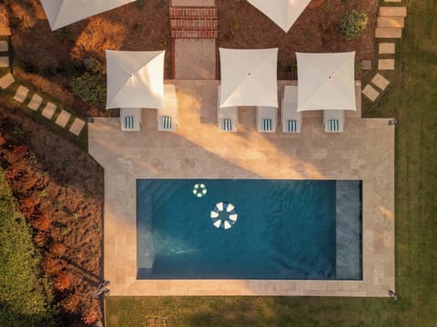 Une piscine chauffée à 30° toute l'année