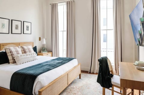 King Bedroom w/ En Suite Bath | 1 of 2 Bedrooms on First Floor