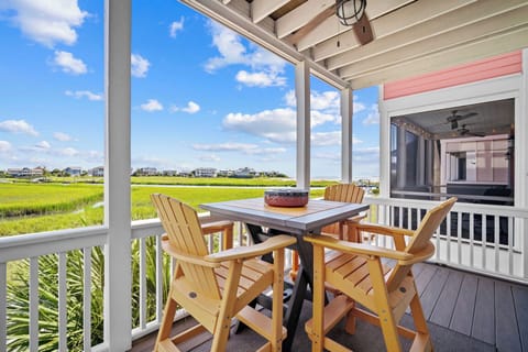 Back Deck with Ocean Views