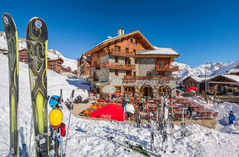 Clip in and go — direct piste access makes every ski day effortless from your residence.