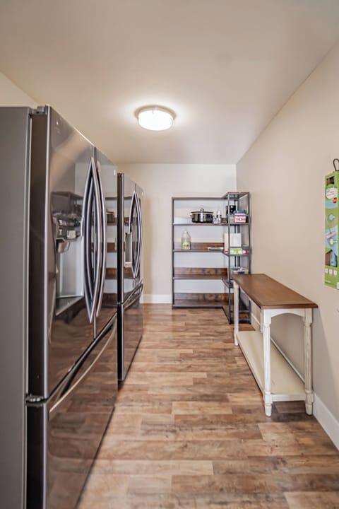 Walk-in Pantry with 2 refrigerators