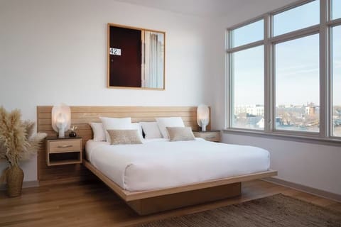 Bedroom. Interior and views may vary based on location and availability.
