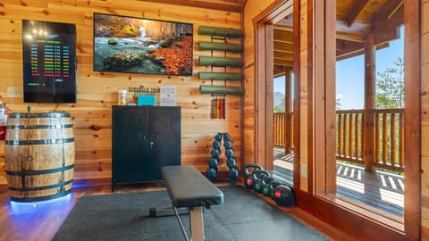 Don't let vacation stand in the way of  routine, exercise with a view!