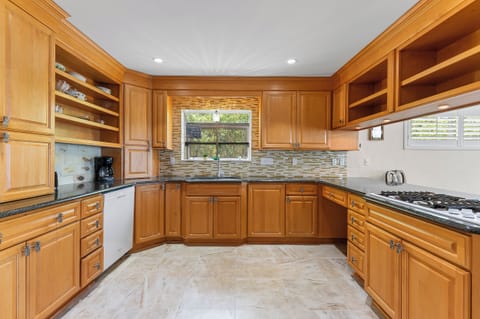 Kitchen with Gas Range