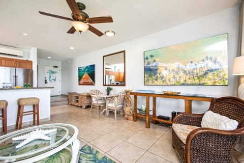 The spacious, open floor plan makes this suite ideal for relaxing after a beach day NAP-B13