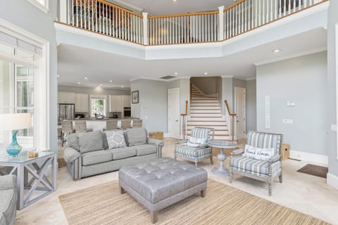 Cozy, inviting seating ideal for quality time with family and friends