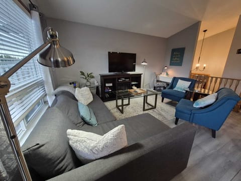 open concept living room