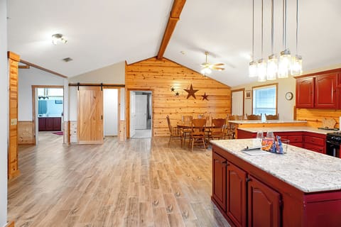 Dining table perfect for meals together