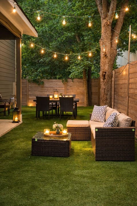 Enjoy your candle night dinner by watching TV