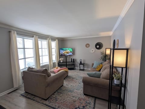 Lots of natural light.