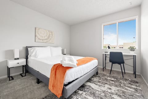  Premium mattress and bedding for ultimate comfort.