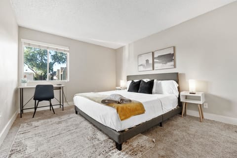 Premium mattress and bedding for ultimate comfort.