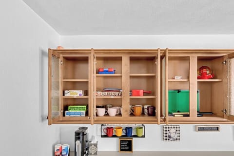 All essential cookware and utensils in the house .