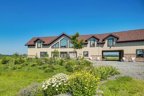 West Chazy Vacation Rental | 3BR | 2.5BA | 5,000 Sq Ft | 1 Small Step to Enter