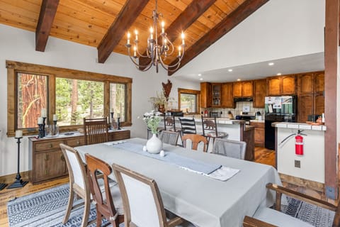 Dining room seating upstairs 