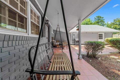 Rain or shine, our covered patio is the perfect spot to relax outdoors.