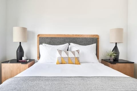 Sink into plush pillows for a perfectly restful night.