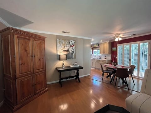 Sitting Room - TV in Armoire