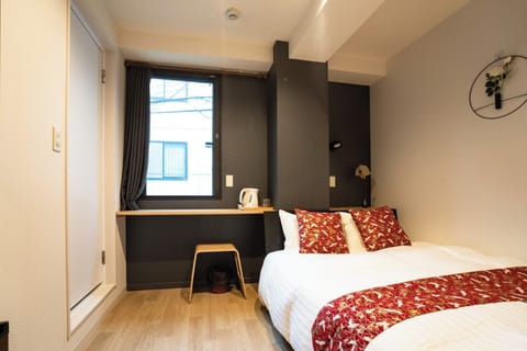 Each room has a window