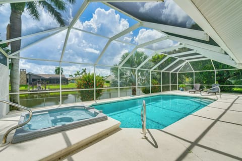 Cape Coral Vacation Rental | 3BR | 2BA | Small Step to Enter