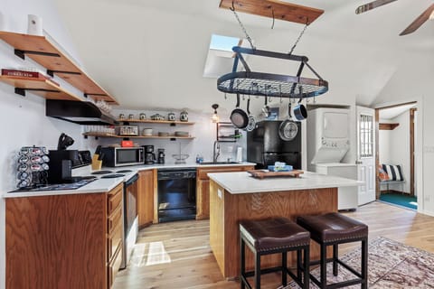 Whip up your favorite meals in this beautifully designed kitchen