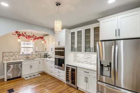 Kitchen | 1st Floor | Wine Cooler | Electric Kettle | Drip Coffee Maker