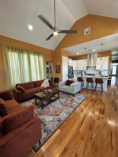 Open living room area