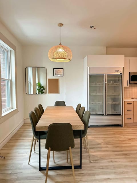 Bright and welcoming dining space perfect for shared meals and cozy conversations
