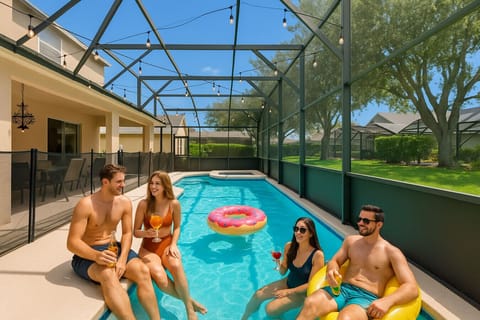 Relax in style poolside