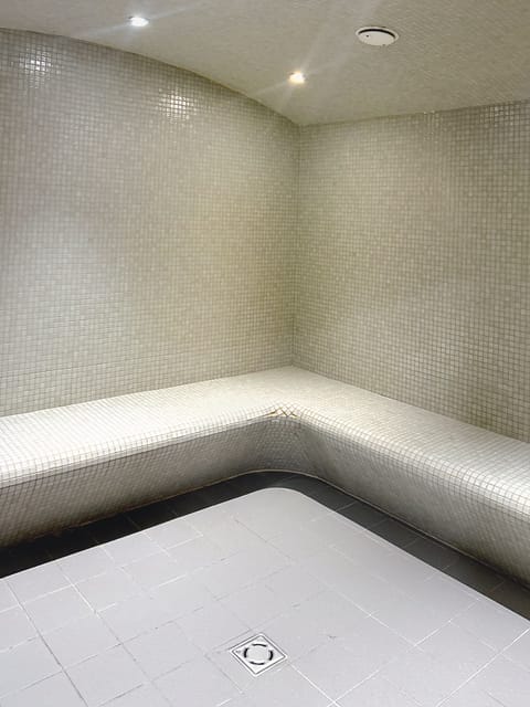 On-site hammam offering steam therapy, available for an additional fee for guests aged 16 and above.