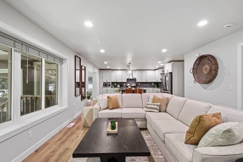 Spacious setup ideal for families or friends.