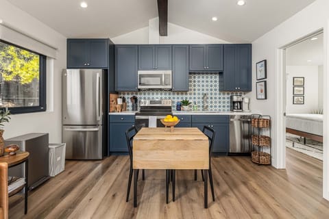 Full kitchen stocked with everything!