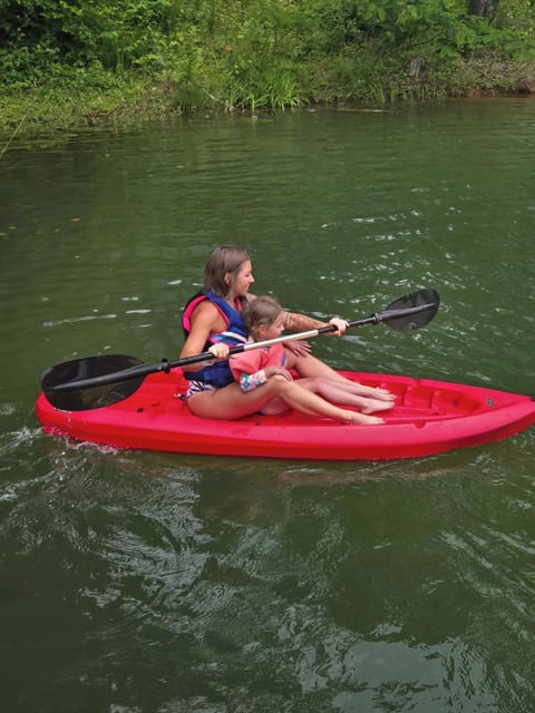 Kayak in the calm clear waters right at your vacation home