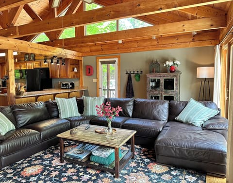 This is the most comfortable sectional sofa EVER. Please take a nap on it!