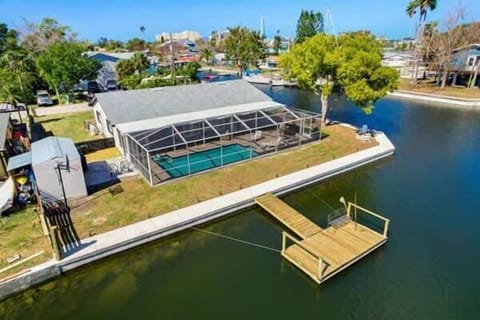 Private dock and boat ramp with direct Gulf access in just minutes. No Boat? We partner with American Fishing Outfitters to come pick you up right from the backyard!