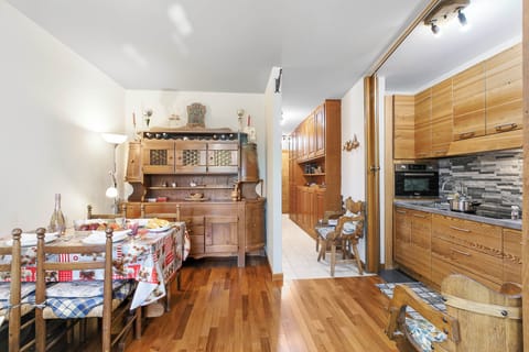 Kitchen and dining area