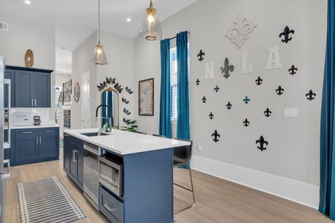 Fully stocked kitchen